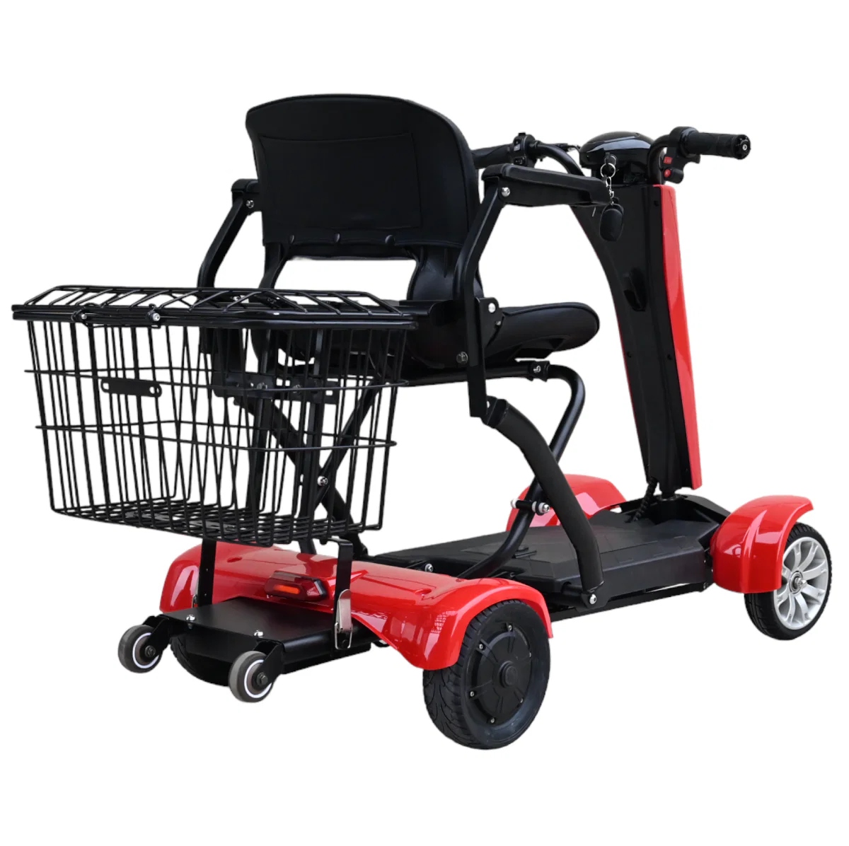 Auto-Folding 4-Wheel Electric Mobility Scooter – Compact & Portable - Image 4
