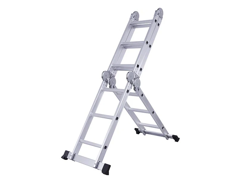Ladder Multi Purpose 4.7m with two platforms folding ladder - Image 5