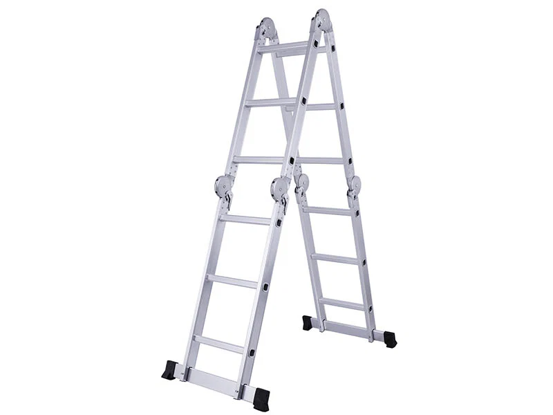 Ladder Multi Purpose 4.7m with two platforms folding ladder - Image 6